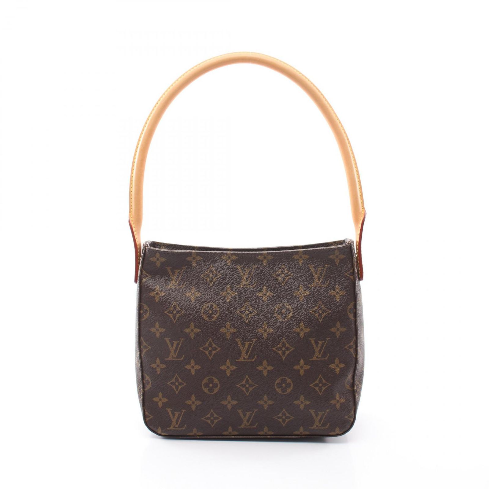 ルイ・ヴィトン LOUIS VUITTON ショルダーバッグ ルーピングMM モノグラム M51146 PVCコーティングキャンバス レザー ルーピングMM レディース Used A