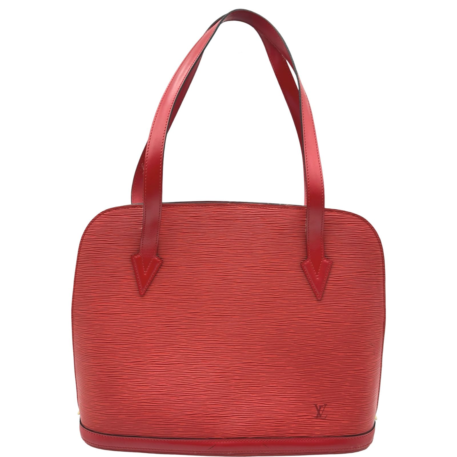 ルイ・ヴィトン LOUIS VUITTON リュサック M52287 レッド エピ レディース ショルダーバッグ