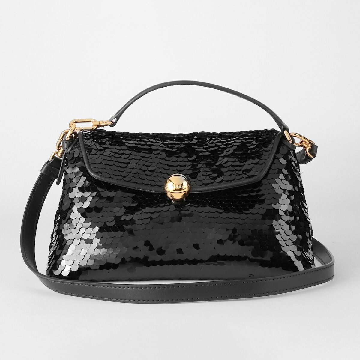 新品 フルラ FURLA ショルダーバッグ スフェラ ソフトミニバッグ ネロ