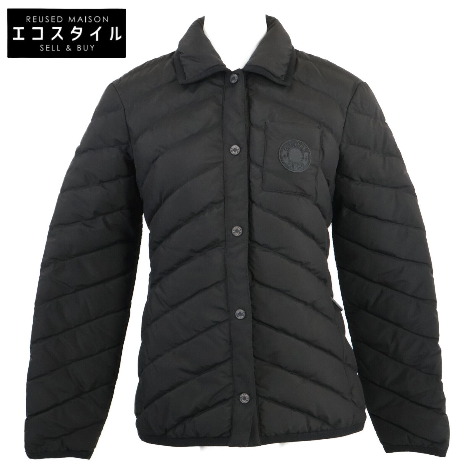 HERMES　エルメス　美品 国内正規 24AW セリエボタン ダウン　36