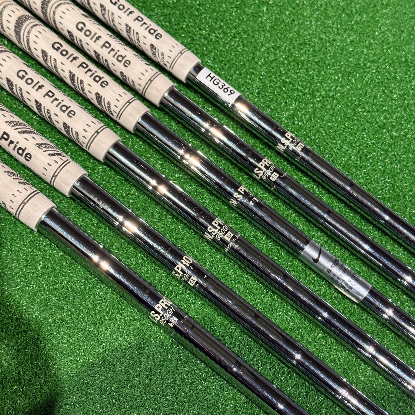 【日本シャフト N.S.PRO 950GH Flex S】シャフト6本セット 5I〜PW（目安）