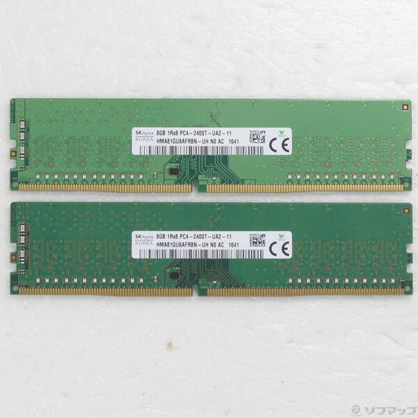 ソフマップ 〔中古品〕 288P PC4-19200 DDR4 2400 16GB 8GB×2枚組【262】 8,186円