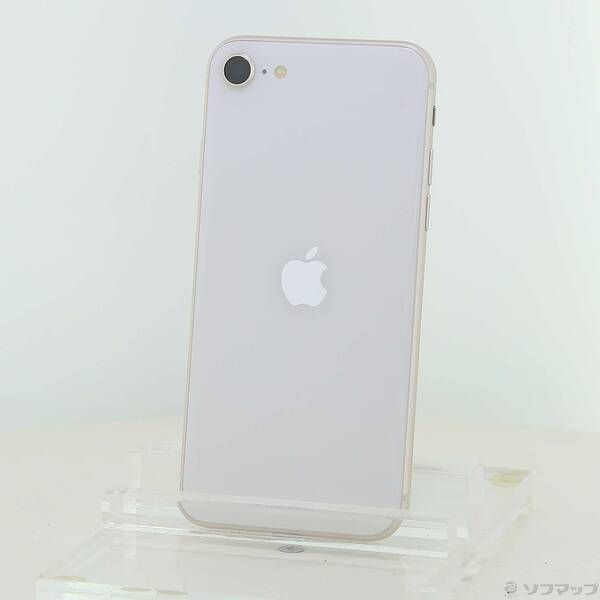 ソフマップ 〔中古品〕 iPhone SE 第3世代 64GB スターライト MMYD3J／A SIMフリー【297】
