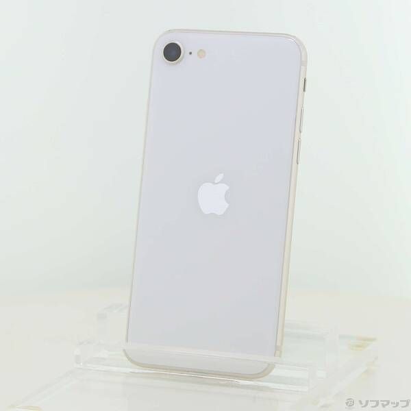 ソフマップ 〔中古品〕 iPhone SE 第3世代 64GB スターライト MMYD3J／A SIMフリー【348】