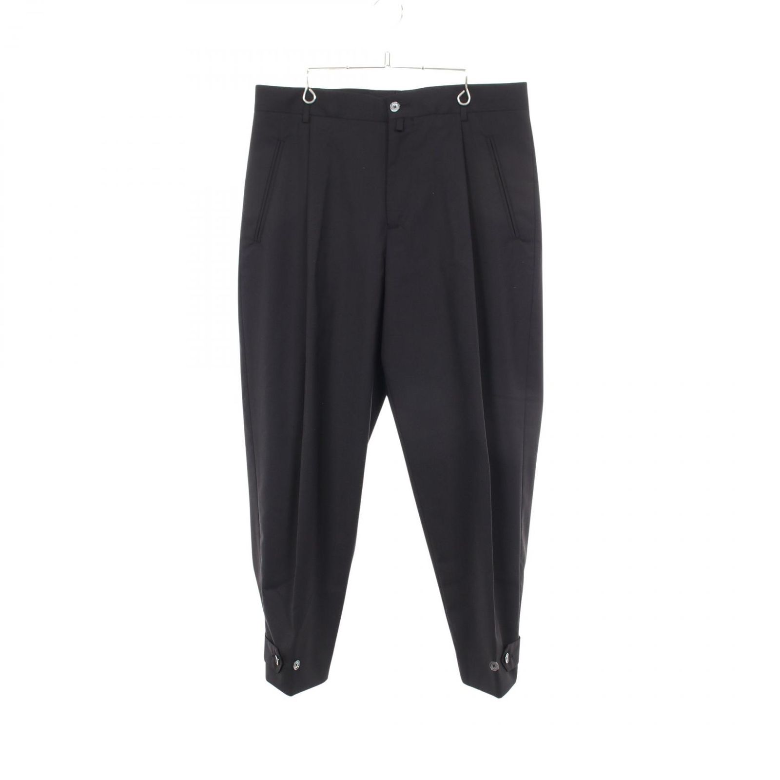 ドルチェアンドガッバーナ DOLCE & GABBANA パンツ ウール タックワイドパンツ メンズ 未使用