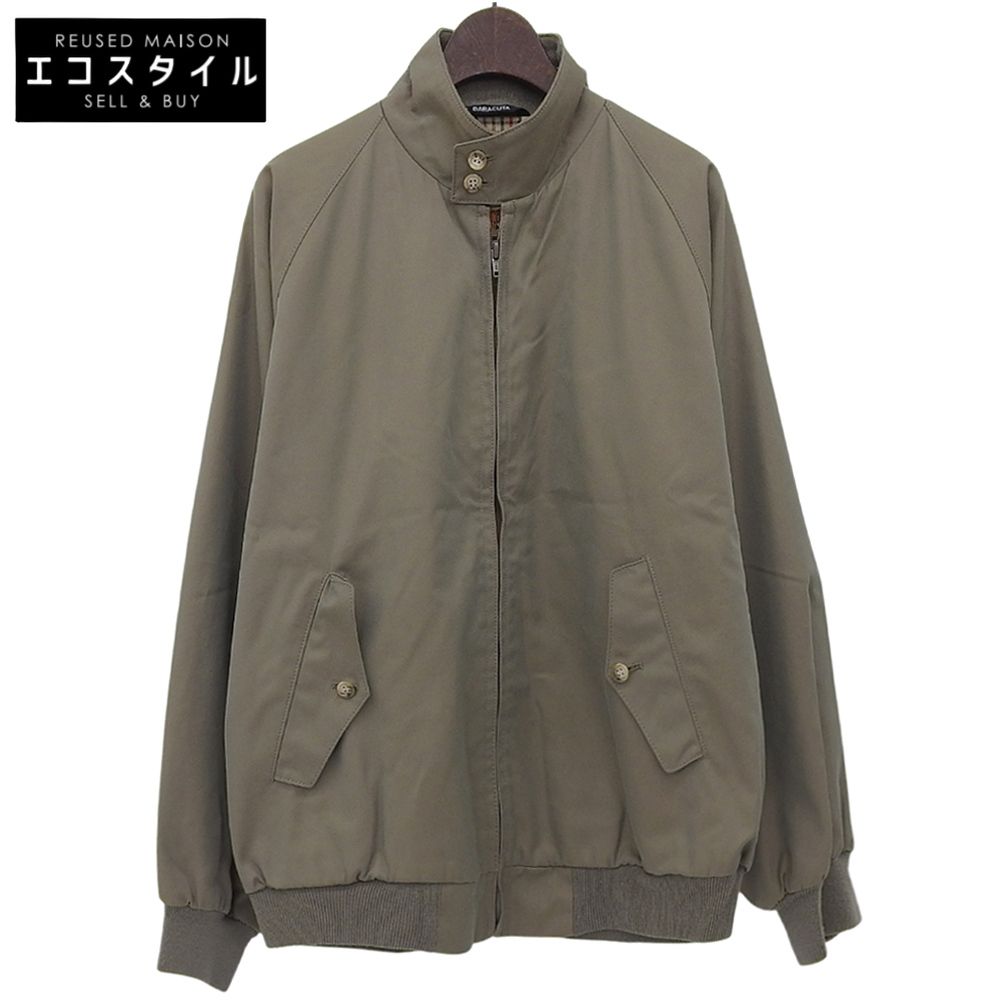 BARACUTA　バラクータ　コットン G9 ハリントンジャケット メンズ 玉虫 カーキグリーン 40　40