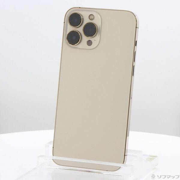 ソフマップ 〔中古品〕 iPhone13 Pro Max 512GB ゴールド MLJV3J／A SIMフリー【276】