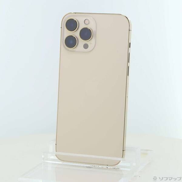 ソフマップ 〔中古品〕 iPhone13 Pro Max 128GB ゴールド MLJ63J／A SIMフリー【344】