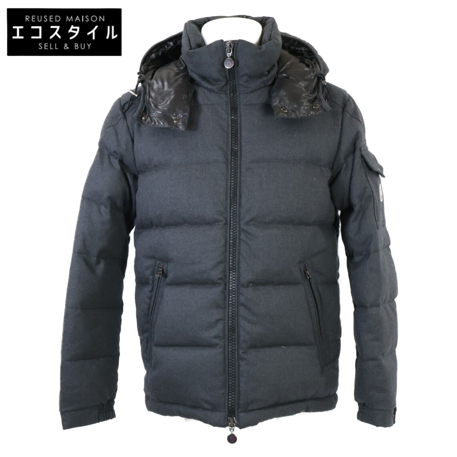 MONCLER　モンクレール　美品 MONTGENEVRE/モンジュネーブル ウール ダウン　1