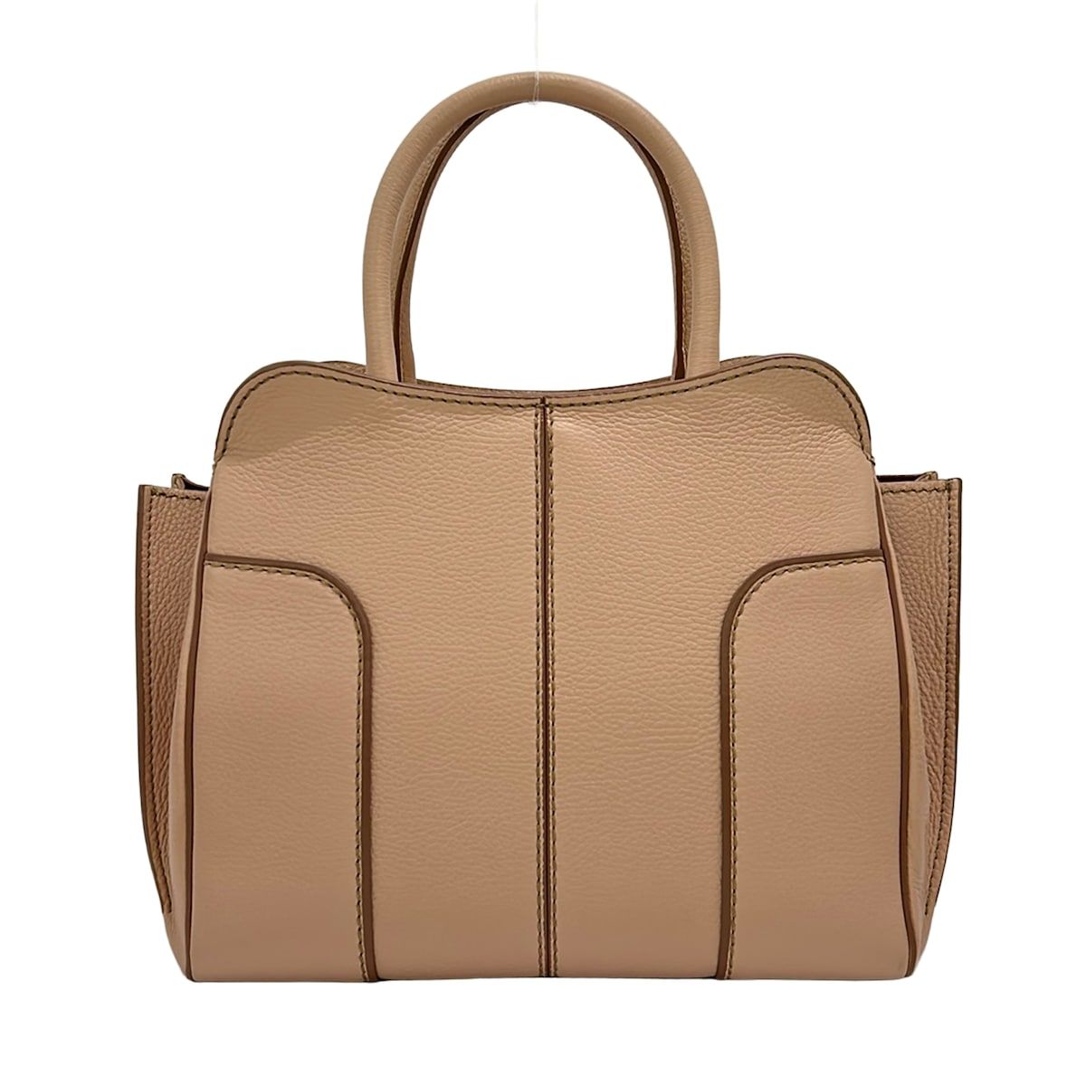 TOD'S(トッズ) ハンドバッグ セラ ピンクベージュ レザー 20,075円
