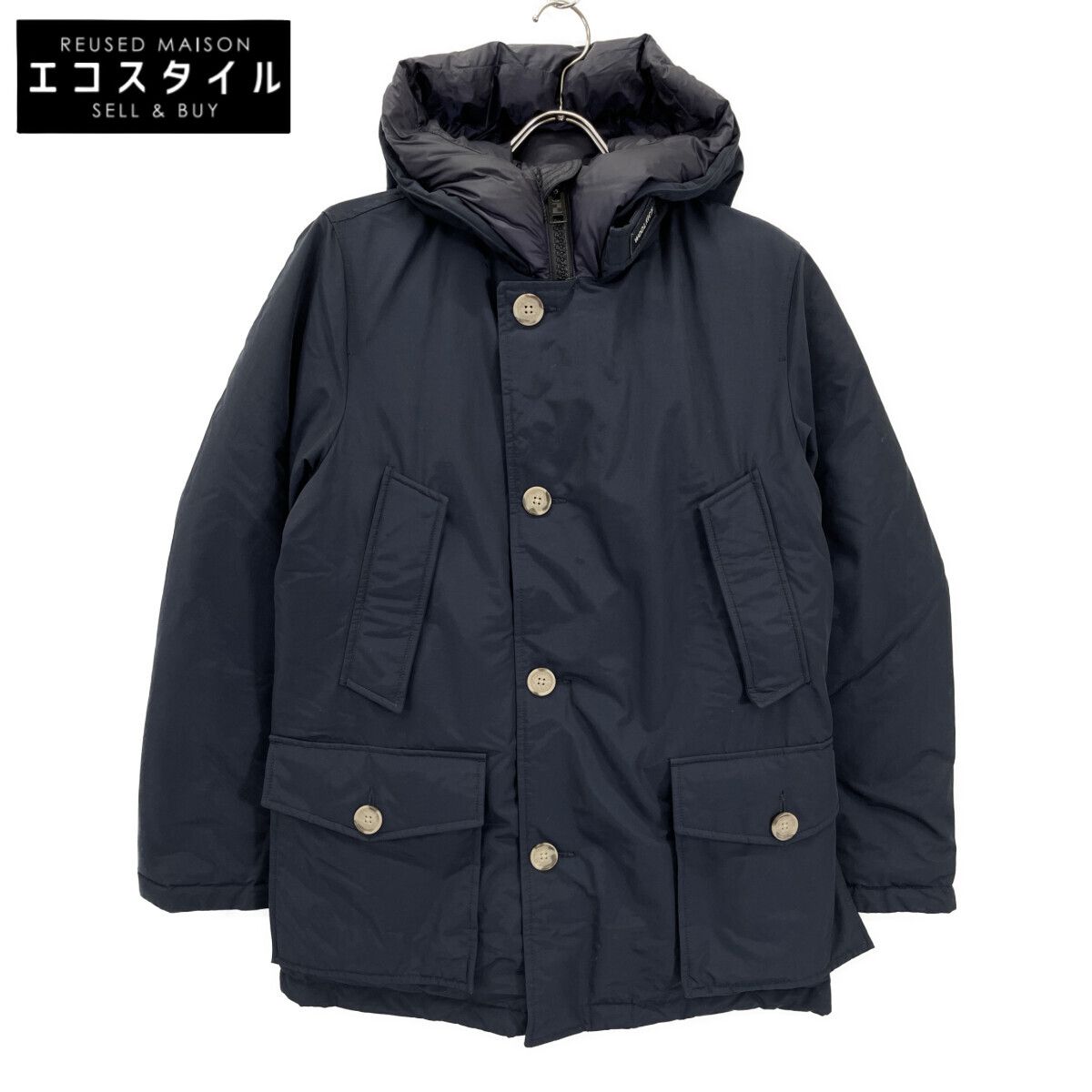WOOLRICH　ウールリッチ　ネイビー ニューアークティックパーカーNF ダウンコート WOOU0391　S