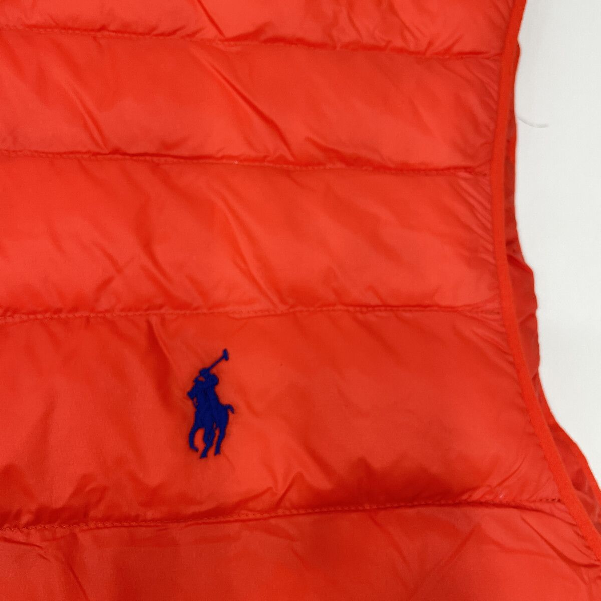 POLO RALPH LAUREN ポロ ラルフローレン オレンジ ダウンベスト XXL