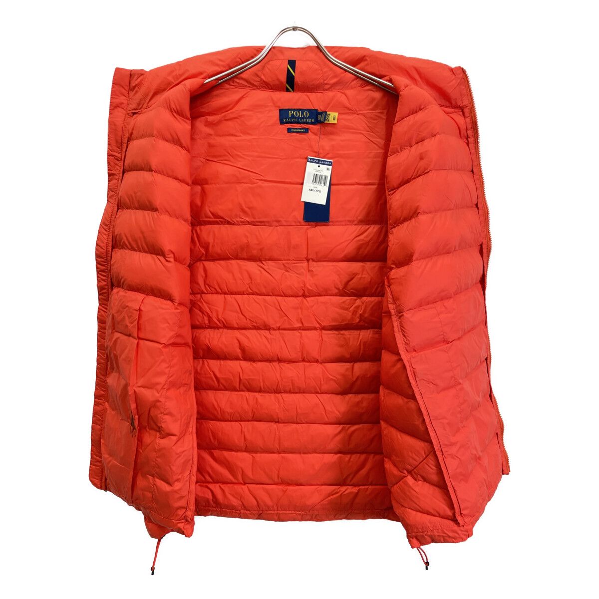 POLO RALPH LAUREN ポロ ラルフローレン オレンジ ダウンベスト XXL