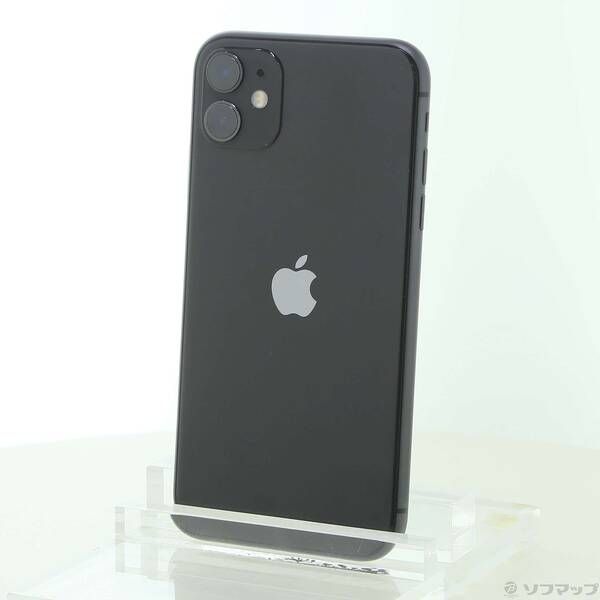 ソフマップ 〔中古品〕 iPhone11 128GB ブラック NWM02J／A SIMフリー【251】