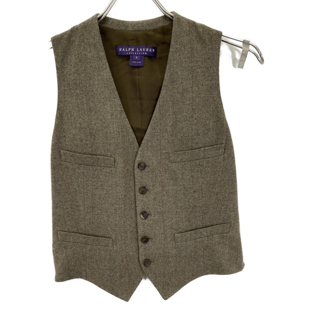 最高級 RALPH LAUREN パープルレーベル カシミヤ ベスト USA製 RalphLauren PURPLE LABEL ラルフローレン パープルレーベル