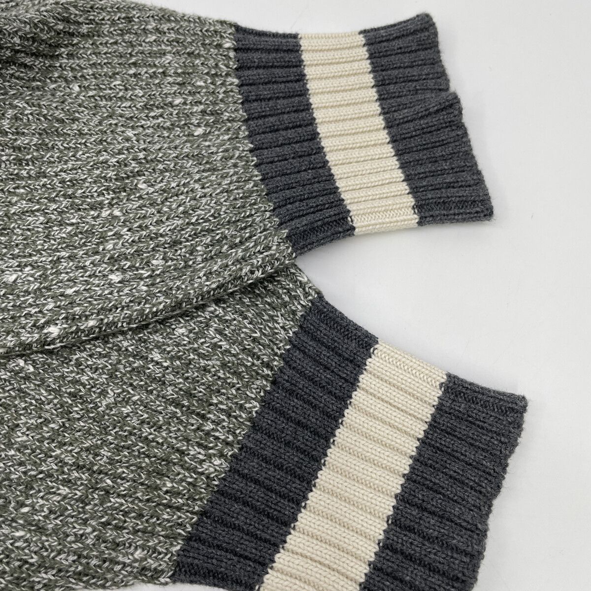 BRUNELLO CUCINELLI ブルネロクチネリ グリーン コットン×カシミヤ