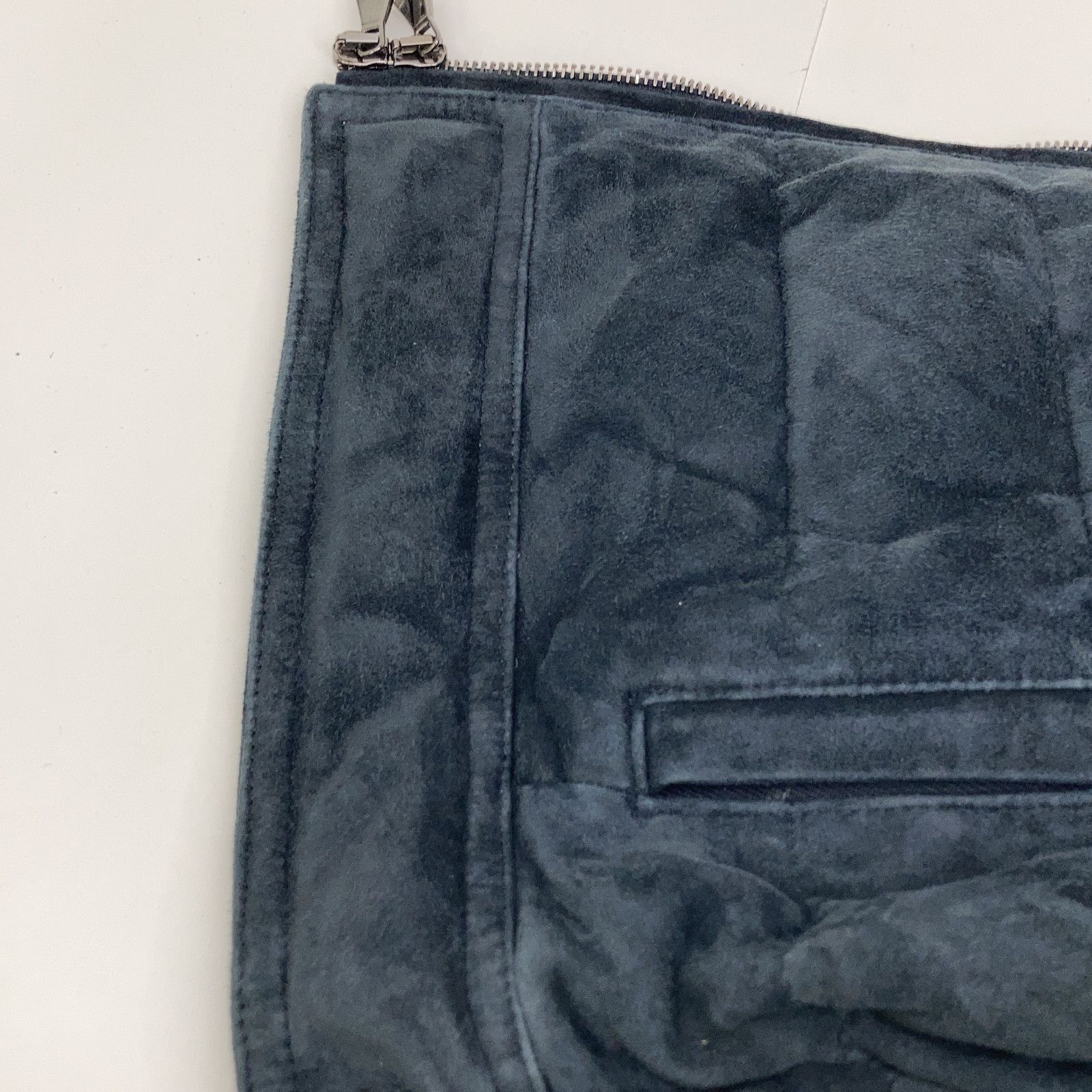 EMMETI エンメティー チャコール スエード JURI DOWN VEST/ユウリ