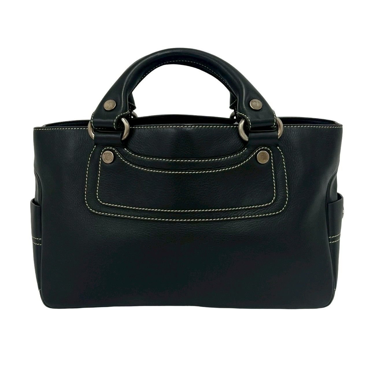 極 美品 袋付き CELINE セリーヌ ブギーバッグ レザー 本革