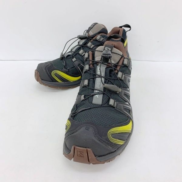 SALOMON サロモン XA PRO 3D GTX スニーカー トレイルランニングシューズ ゴアテックス 478678 レディース 23.5cm ブラック 靴 DF19591■