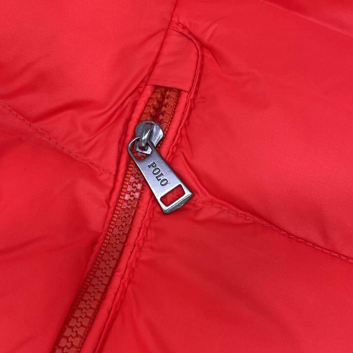 POLO RALPH LAUREN ポロ ラルフローレン オレンジ 中綿 リサイクル