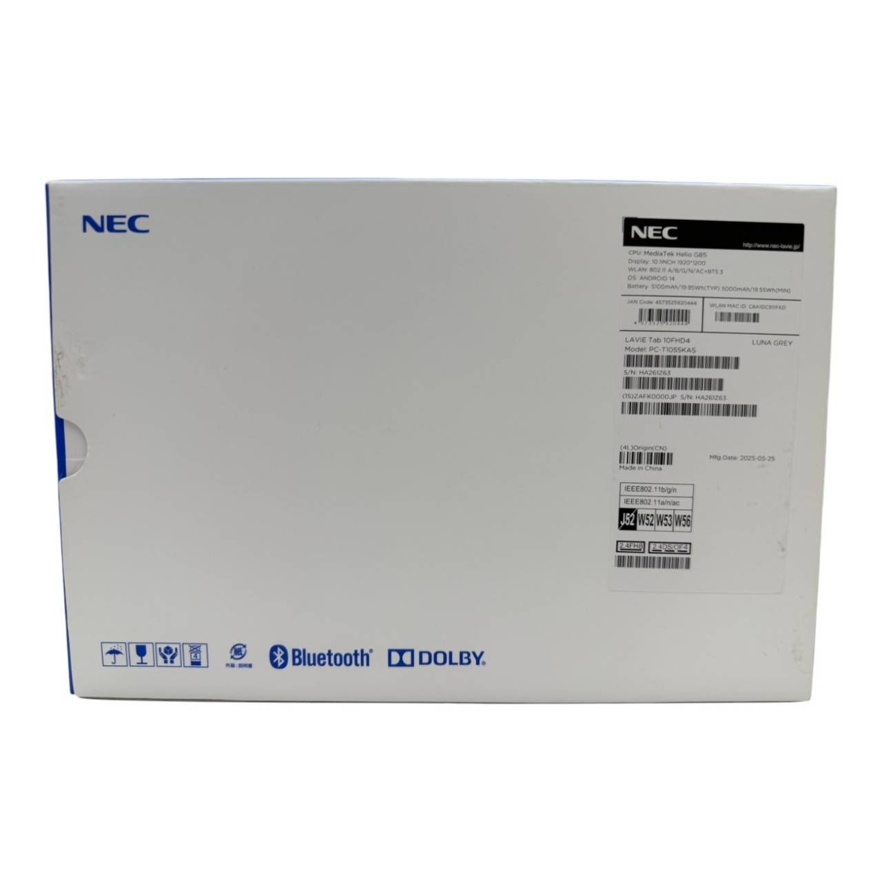 美品 NEC 10.1型 Androidタブレット LAVIE PC-T1055KAS - メルカリ