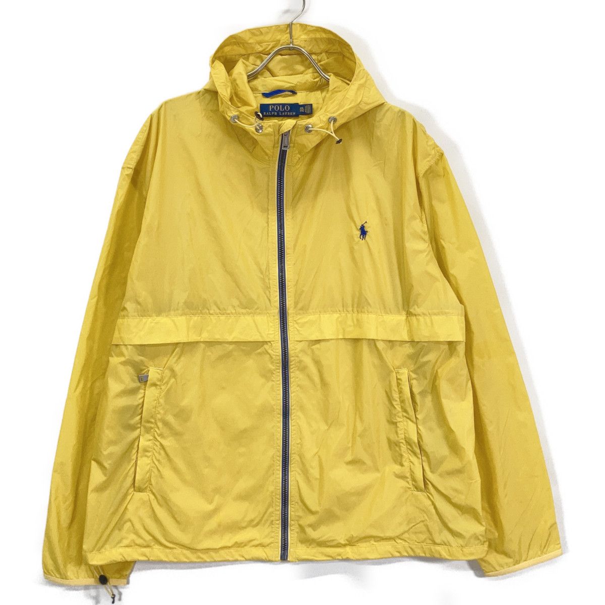 POLO RALPH LAUREN ポロ ラルフローレン イエロー ナイロン パーカー