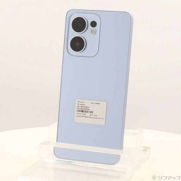ソフマップ 〔展示品〕 OPPO Reno13 A 限定BOX 128GB アイスブブルー CPH2699ETEK1IB SIMフリー【295】