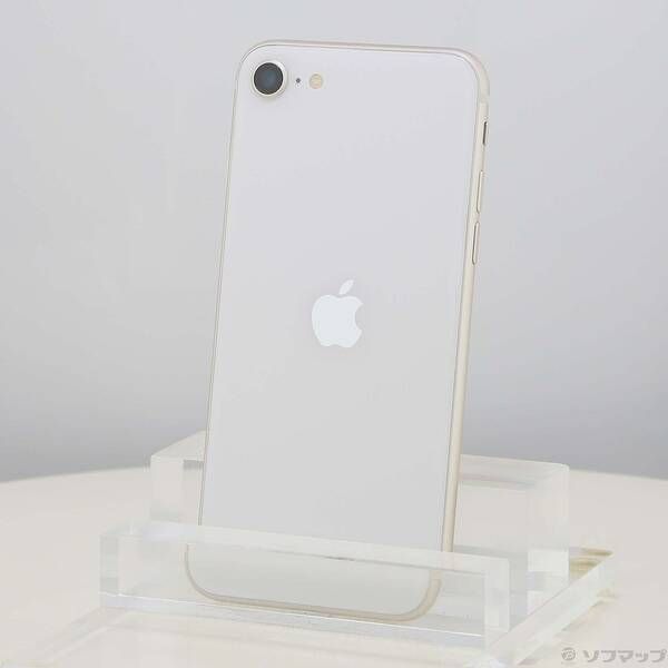 ソフマップ 〔中古品〕 iPhone SE 第3世代 64GB スターライト MMYD3J／A SIMフリー【258】
