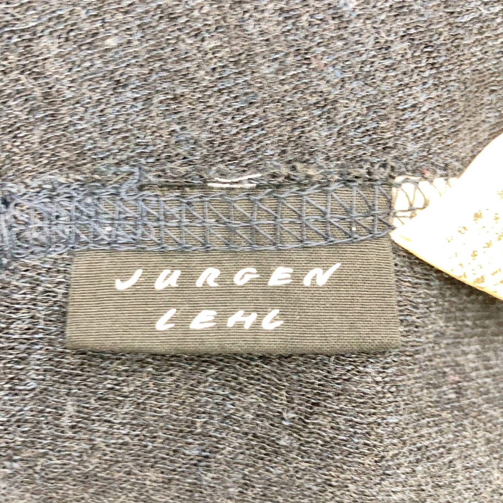 JURGEN LEHL ヨーガンレール ネイビー ウール ロングニット ジャケット