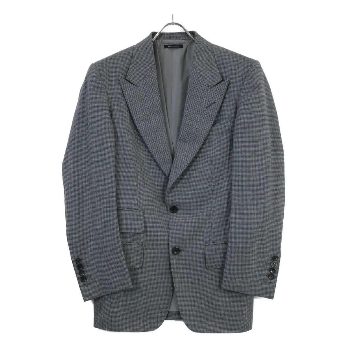 TOM FORD トムフォード 21AL41 322R83 グレンチェック ウール ピークド