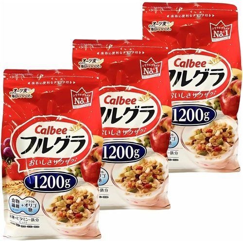 カルビー フルーツグラノーラ フルグラ 1.2kg×3袋セット