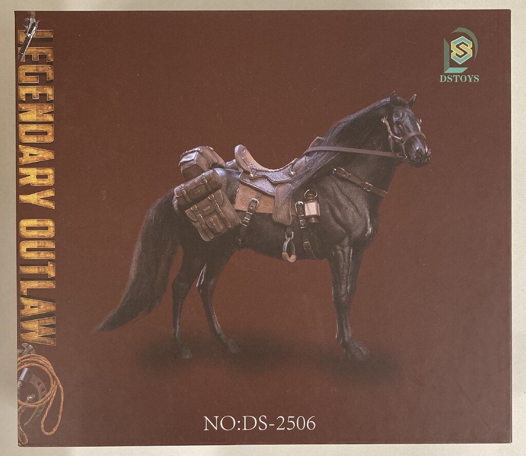 DSTOYS LEGENDARY OUTLAW BLACK HORSE 1/12スケール