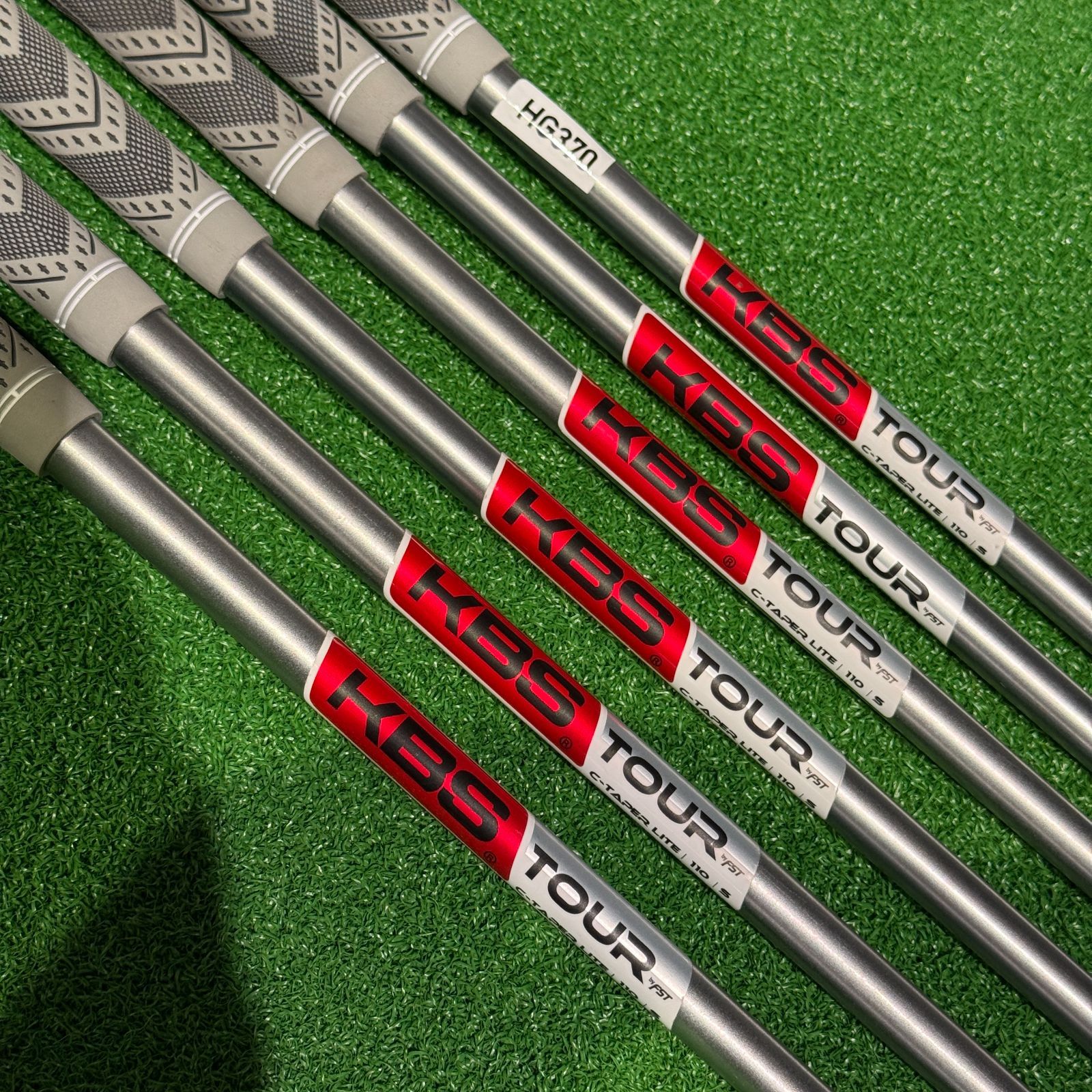 【KBS C-TAPER LITE 110S】アイアン用シャフト6本セット 5I〜PW（目安）