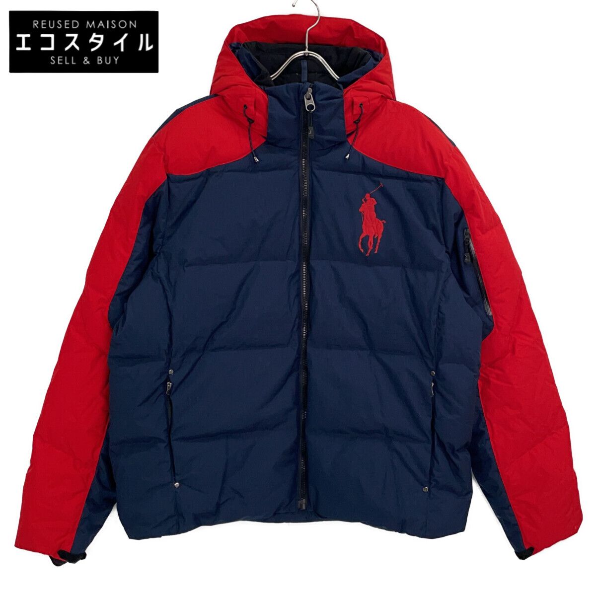 POLO RALPH LAUREN ポロ ラルフローレン ネイビー×レッド ビッグポニー