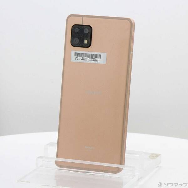 中古 AQUOS sense6s 64GB ライトカッパー SHG07 SIMフリー - メルカリ