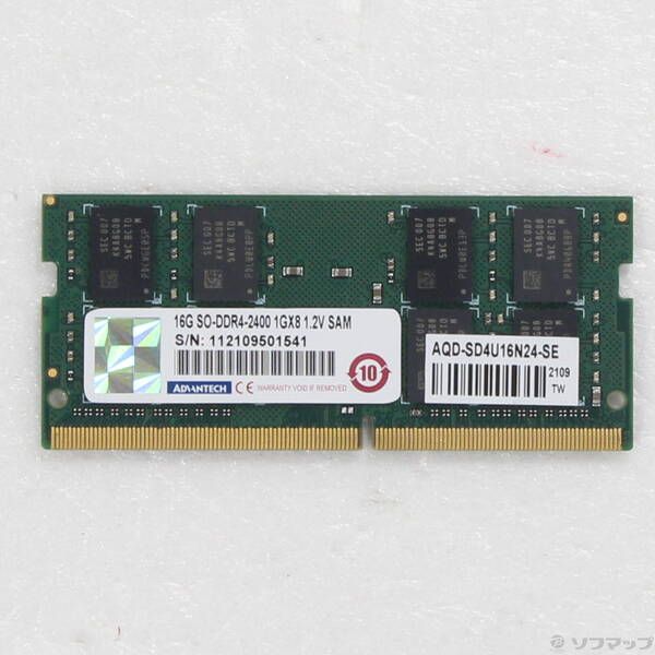 ソフマップ 〔中古品〕 260P SODIMM DDR4 PC4-19200 16GB【262】