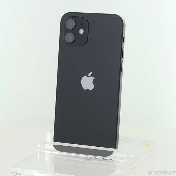 ソフマップ 〔中古品〕 iPhone12 64GB ブラック MGHN3J/A SIMフリー【297】