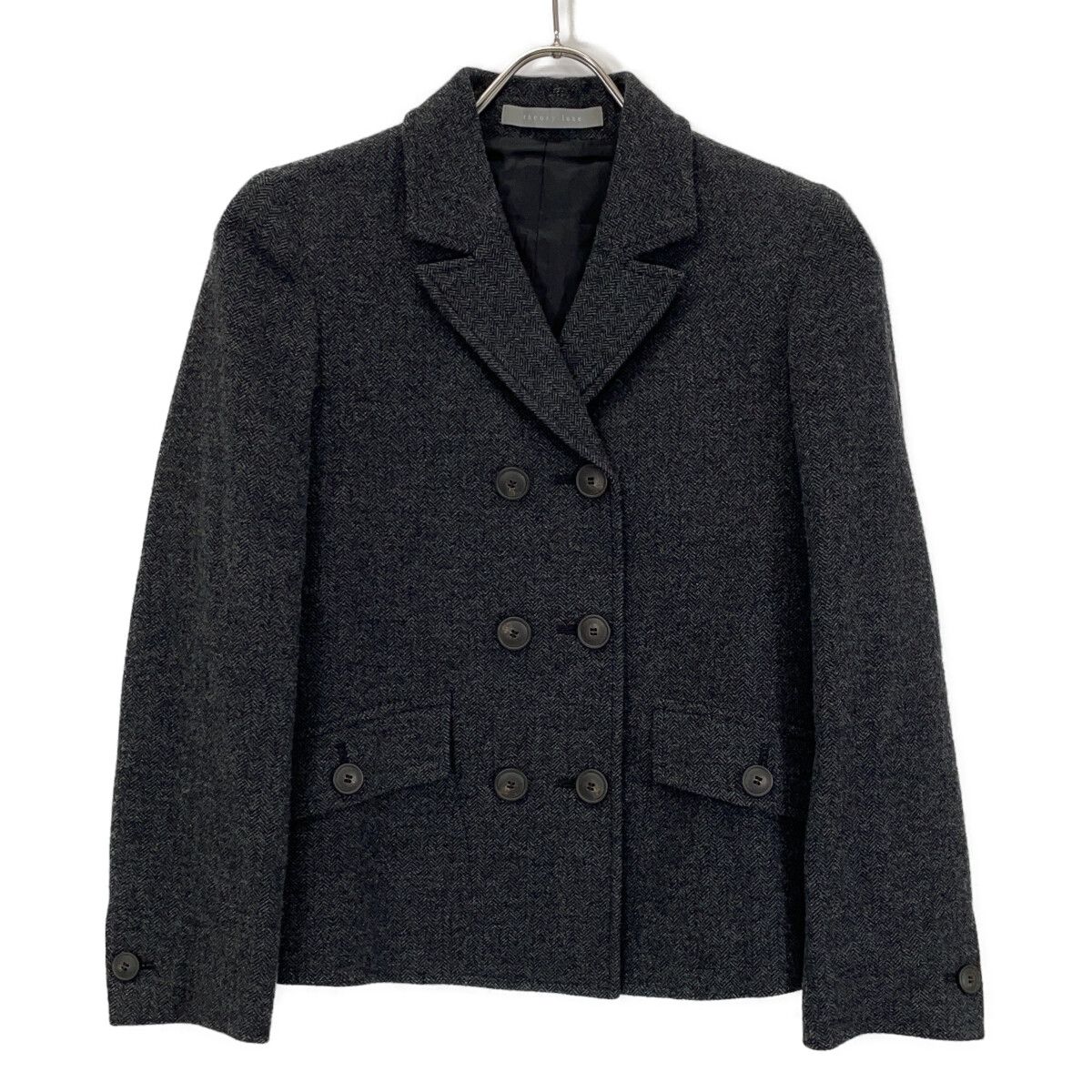 theory luxe セオリーリュクス 24AW 03-4304118 チャコール ウール混
