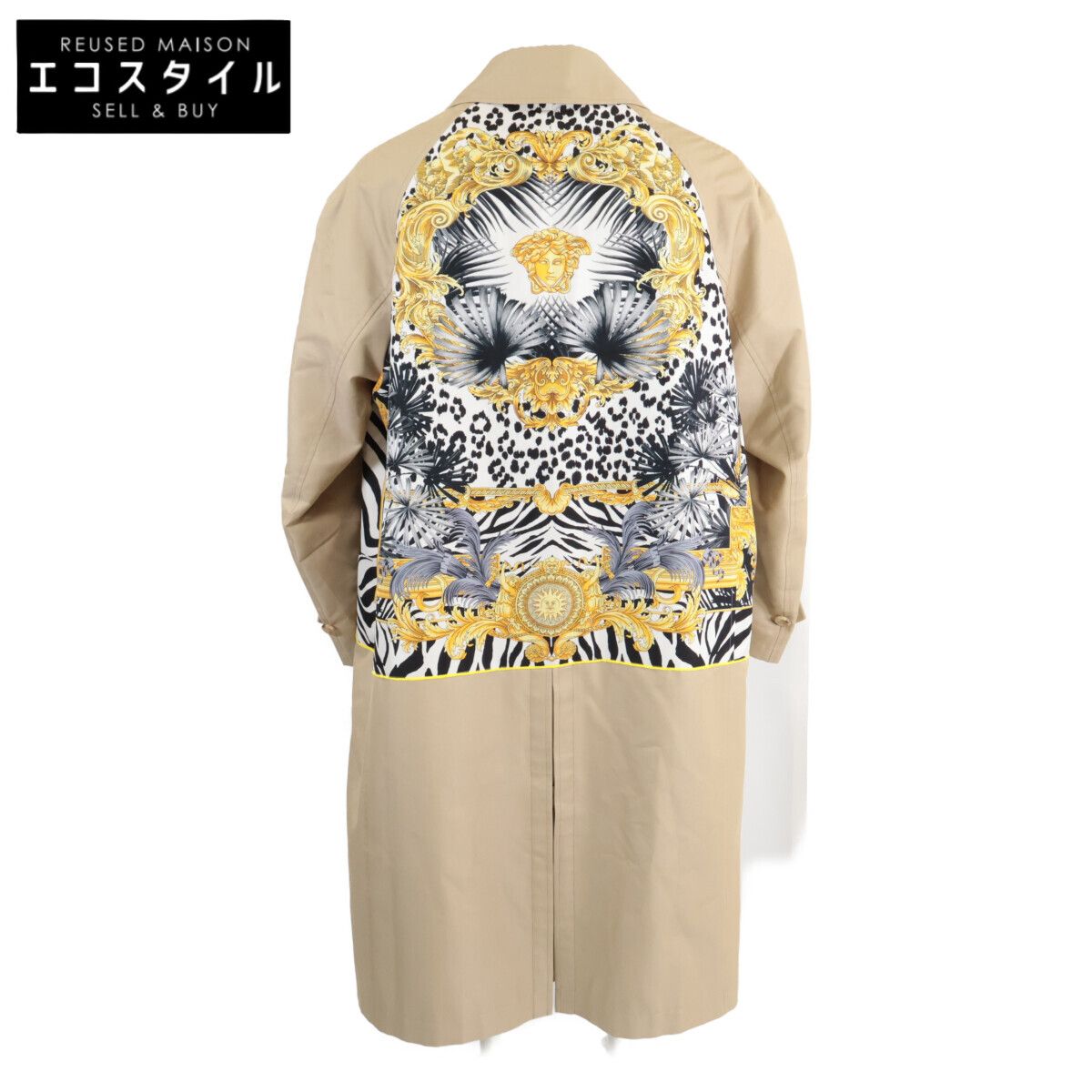 COMMEdesGARCONS JUNYA WATANABE　コムデギャルソンジュンヤワタナベ　ｘVERSACE ヴェルサーチ バックワイルドバロックスカーフ　XS