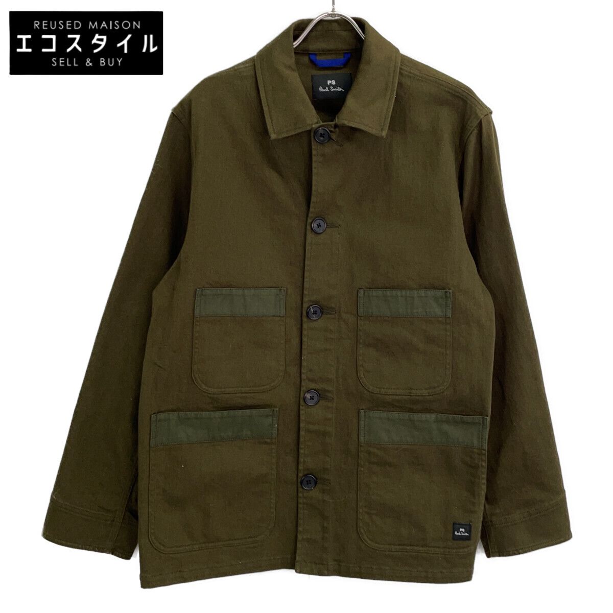 PS Paul Smith ピーエスポールスミス PY-HN-86252 コットンツイル カバーオール/ L PS Paul Smith ピーエスポールスミス PY-HN-86252 コットンツイル
