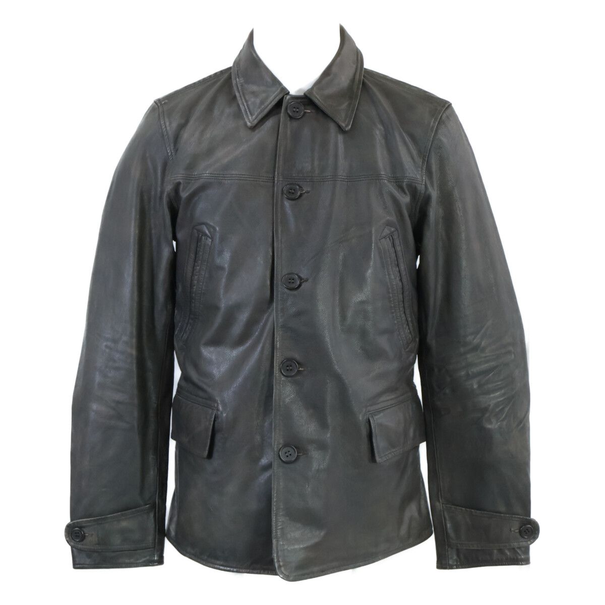 ダブルアールエルRRL 春夏ショップコート doublerl RRL ダブルアールエル 美品 チェックライニング タンニン鞣し
