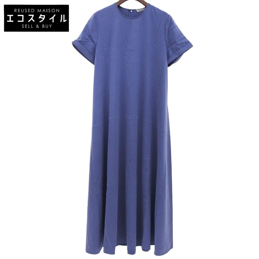 theory luxe　セオリーリュクス　新品同様 PATTY PRECIOUS SILK ワンピース レディース ブルー 40　40