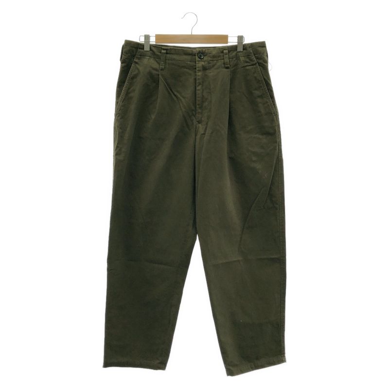 【中古】Yohji Yamamoto ストレートパンツ 4 カーキ ヨウジヤマモト[10]