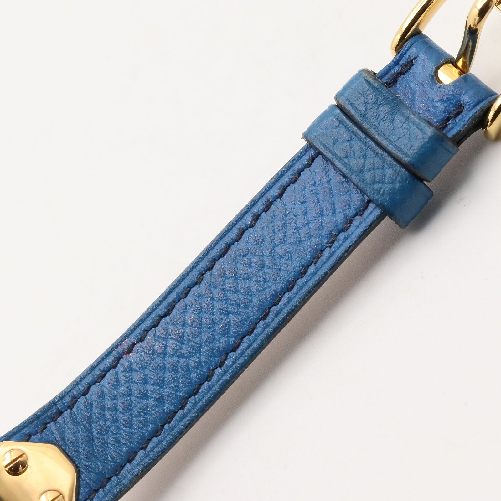 エルメス HERMES 腕時計 ケリーウォッチ KE1.201 ホワイト GP