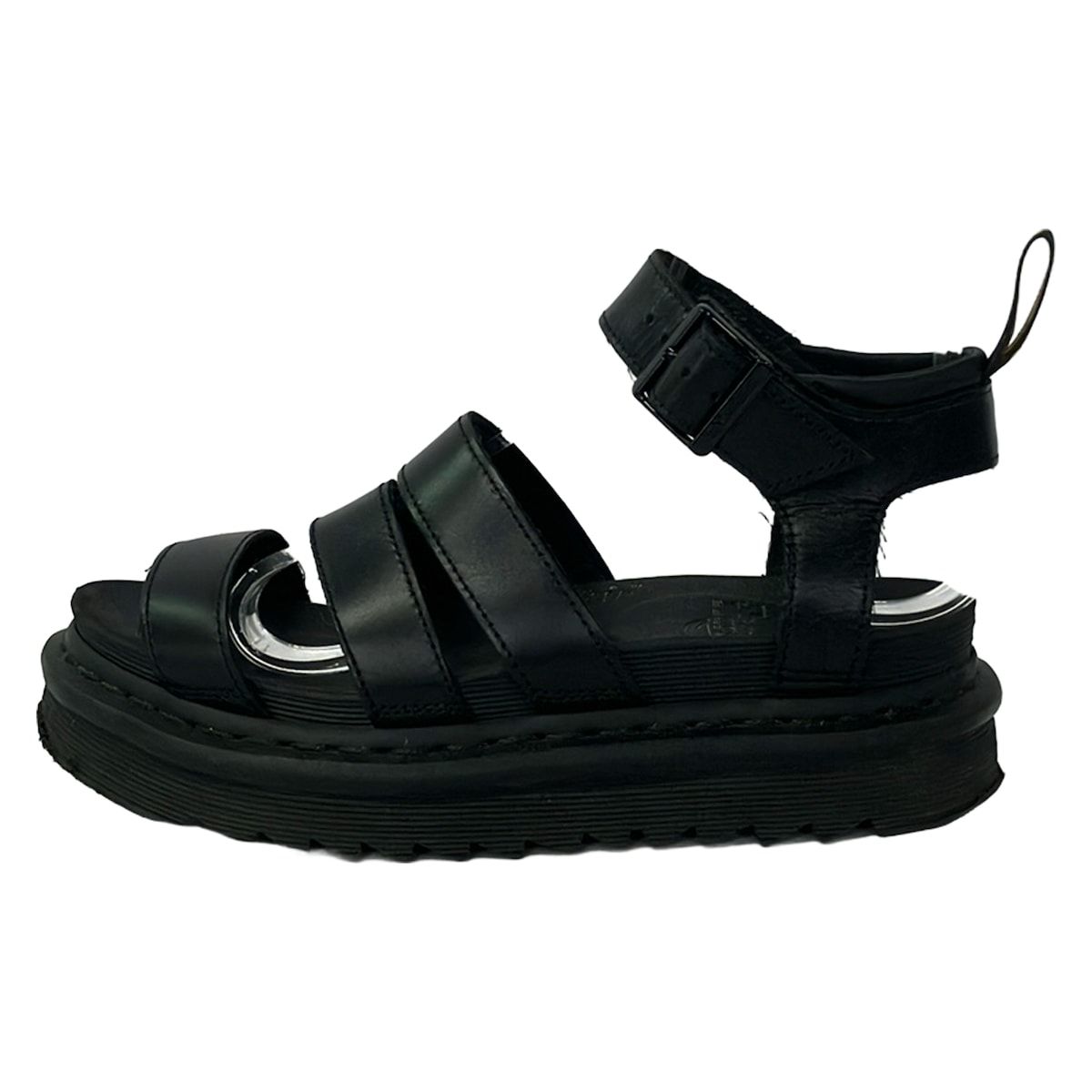 Dr.Martens(ドクターマーチン) サンダル UK 5 レディース - 黒 レザー