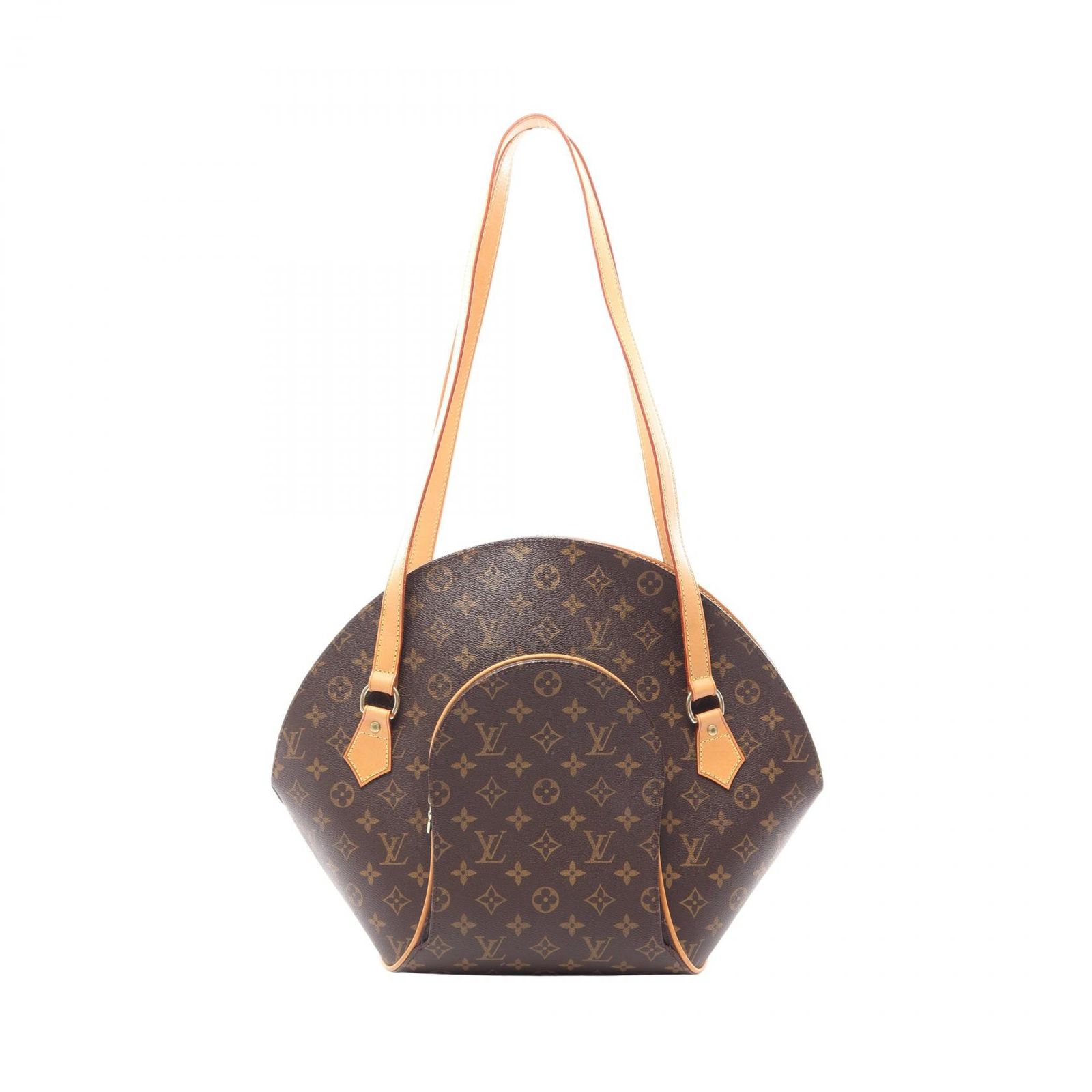 ルイ・ヴィトン LOUIS VUITTON ショルダーバッグ エリプス ショッピング モノグラム M51128 PVCコーティングキャンバス レザー エリプス・ショッピング レディース