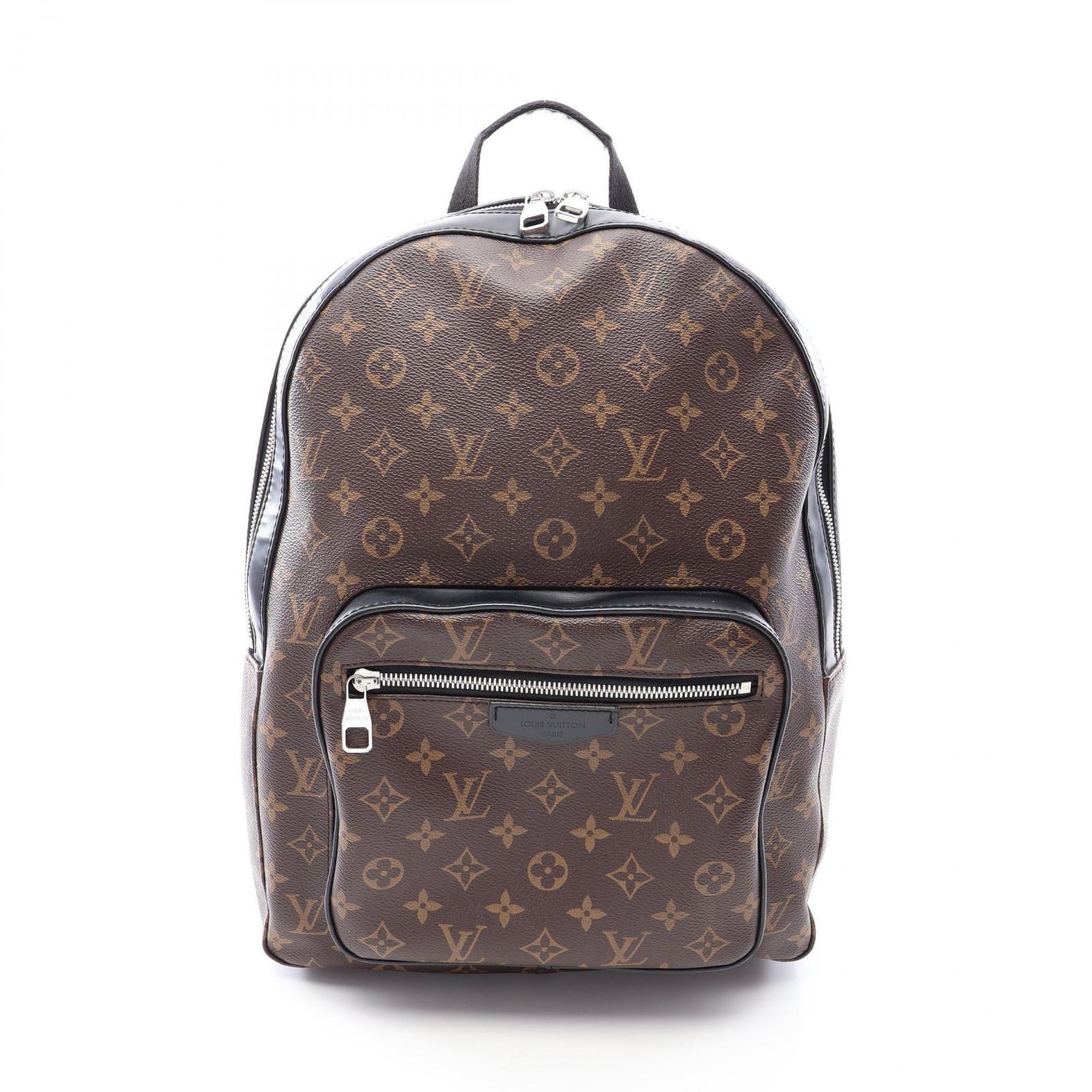 ルイ・ヴィトン LOUIS VUITTON リュックサック バックパック ジョッシュ モノグラムマカサー M41530 PVCコーティングキャンバス レザー ジョッシュ メンズ Used A