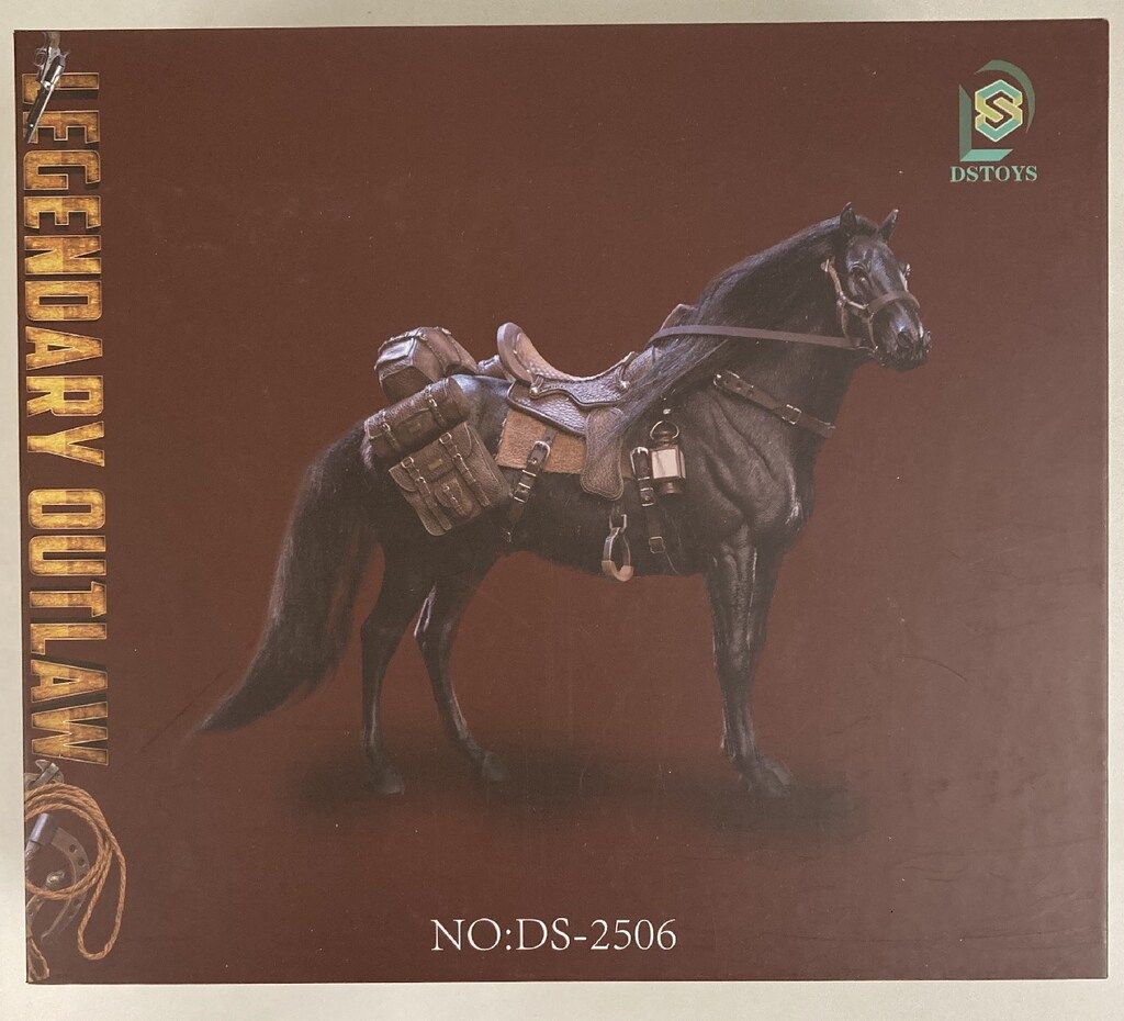 DSTOYS LEGENDARY OUTLAW BLACK HORSE 1/12スケール
