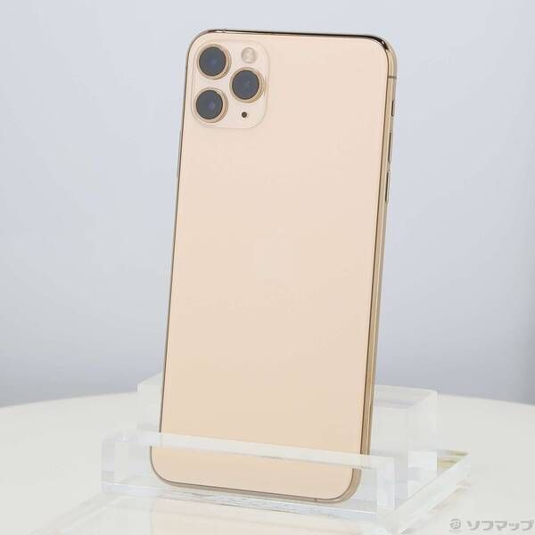 ソフマップ 〔中古品〕 iPhone11 Pro Max 64GB ゴールド MWHG2J／A SIMフリー【262】