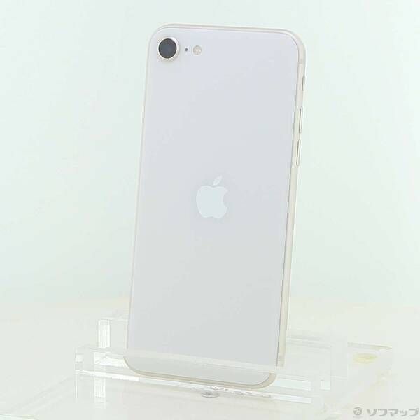 ソフマップ 〔中古品〕 iPhone SE 第3世代 64GB スターライト MMYD3J／A SIMフリー【258】